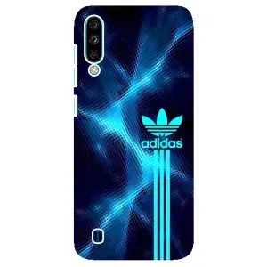 Чехлы Адидас для ZTE Blade A7 (2020) (AlphaPrint) (Синий Адидас)