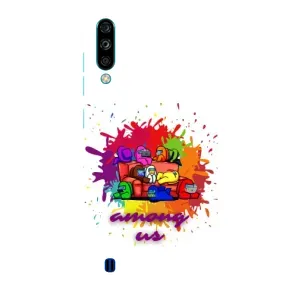 Чехол Амонг Ас для ZTE Blade A7 (2020) (AlphaPrint) (Яркий АмонгАс)
