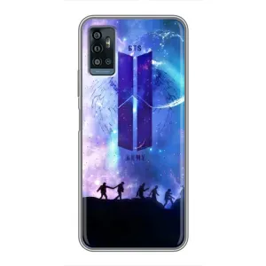 Чохли BTS для ZTE Blade A71 (AlphaPrint) (Army BTS)