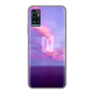 Чохли BTS для ZTE Blade A71 (AlphaPrint) (BTS логотип)
