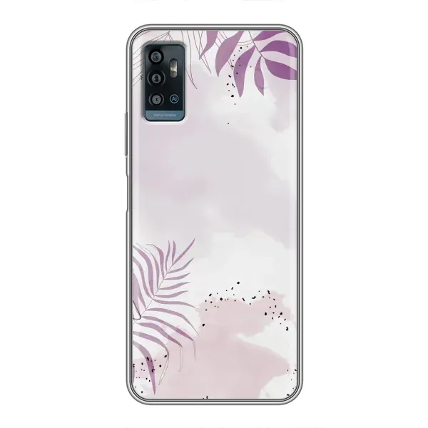 Чехол с принтом «Фиолетовые листья» для ZTE Blade A71 Чехол с принтом «Фиолетовые листья» для ZTE Blade A71