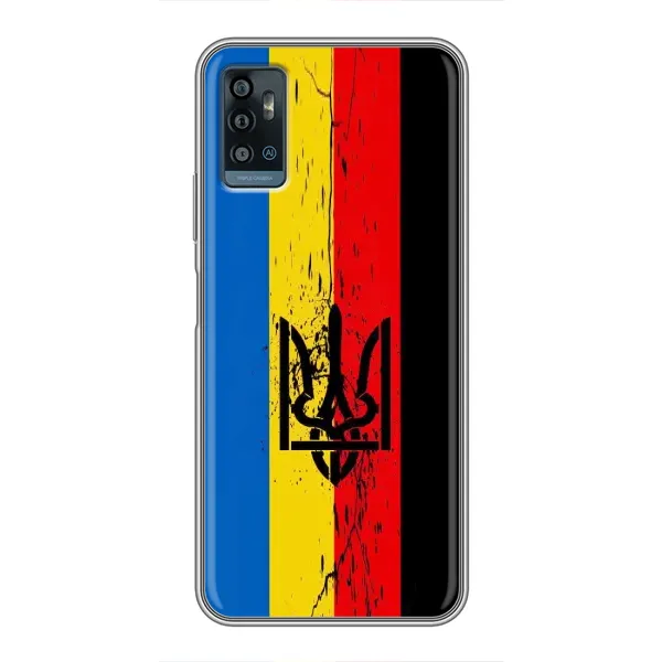 Чехол с принтом «Флаг УПА» для ZTE Blade A71