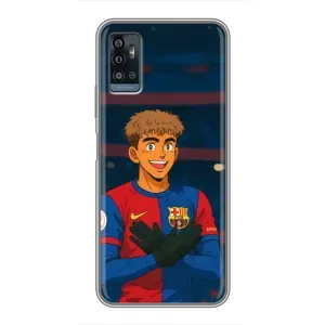 Чехол с футболистом Ламин Ямаль ZTE Blade A71 (Футболист Ямаль)