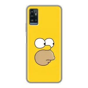 Чjхол з Сімпсонами для ZTE Blade A71 (VPrint) (Гомер)