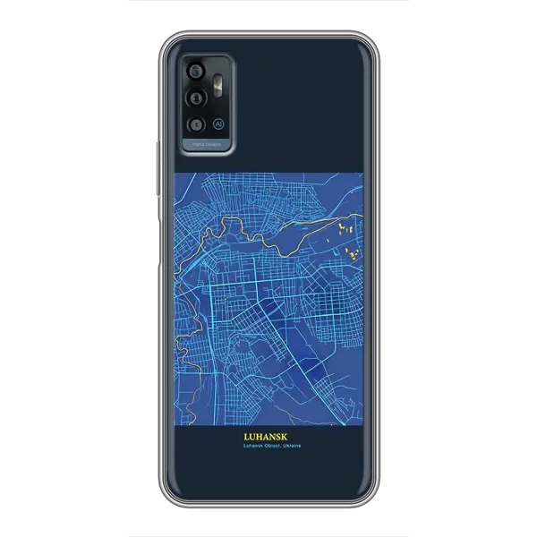 Чохол з принтом «Луганськ» для ZTE Blade A71