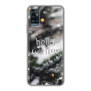 Новорічні, Святкові Чохли для ZTE Blade A71 - 2024 год (Hello winter)