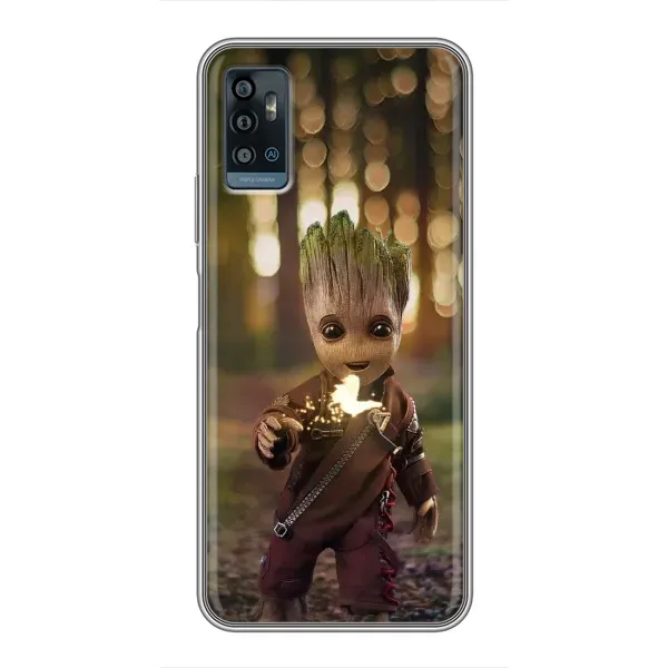 Чехол с принтом «I am Groot» для ZTE Blade A71