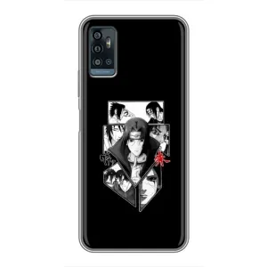 Чохли на тему: Ітачи Учіха для ZTE Blade A71 (AlphaPrint) (колаж Ітачі)