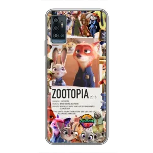 Чохол Зоотрополіс на ZTE Blade A71 (Постер Зоотрополіс)