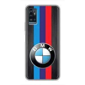 Чохол для ЗТЕ Блейд А71 - з принтом БМВ (AlphaPrint) (Лого BMW)