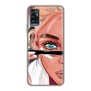 Чехол с печатью для ZTE Blade A71 - (Мода) (AlphaPrint)