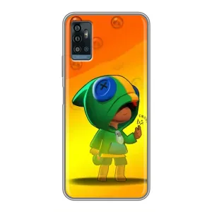 Чехол для ZTE Blade A71 Бравл Старс (VPrint) (Хлопчик Леон)