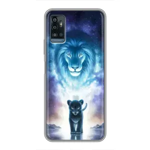 Чохол з картинкою ЛЕВ для ZTE Blade A71 (VPrint) (Маленький лев)