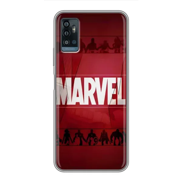 Чехол с принтом «MARVEL» для ZTE Blade A71