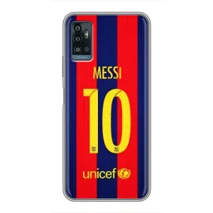 Чохли Мессі для ZTE Blade A71 (AlphaPrint) (Messi Barca 10)