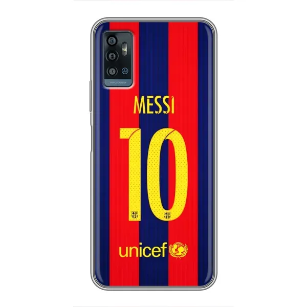 Чохол з принтом «Messi Barca 10» для ZTE Blade A71