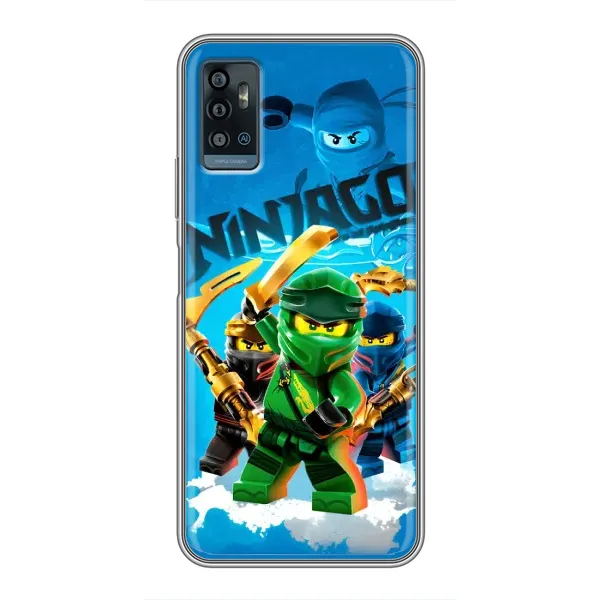 Чехол с принтом «Ninjago» для ZTE Blade A71 Чехол с принтом «Ninjago» для ZTE Blade A71