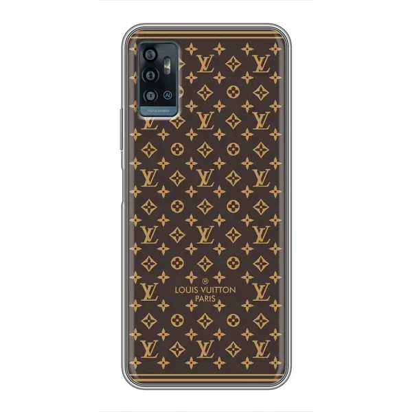 Чохол з принтом «шпалери LV» для ZTE Blade A71