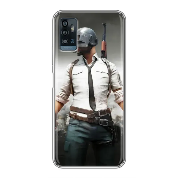 Чохол з принтом «Пабг мен» для ZTE Blade A71