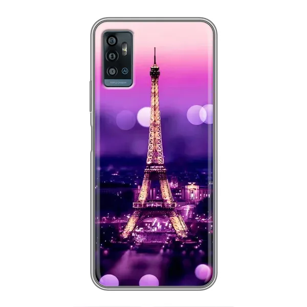 Чехол с принтом «Париж Башня» для ZTE Blade A71 Чехол с принтом «Париж Башня» для ZTE Blade A71