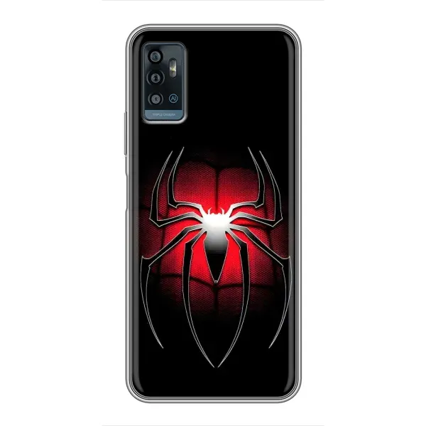 Чехол с принтом «Паук марвел» для ZTE Blade A71