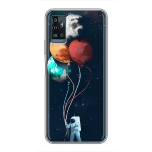 Космічні Чохли для ЗТЕ Блейд А71 (VPrint) (Планети кульки)
