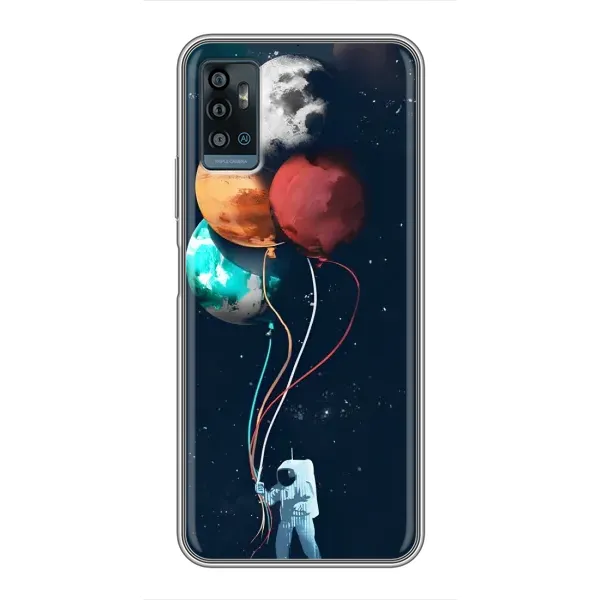 Чохол з принтом «Планети кульки» для ZTE Blade A71