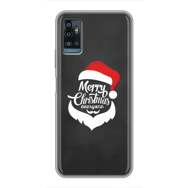Чехол с принтом «Санта Крисмас» для ZTE Blade A71