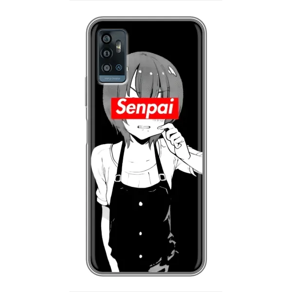 Чехол с принтом «Senpai» для ZTE Blade A71 Чехол с принтом «Senpai» для ZTE Blade A71