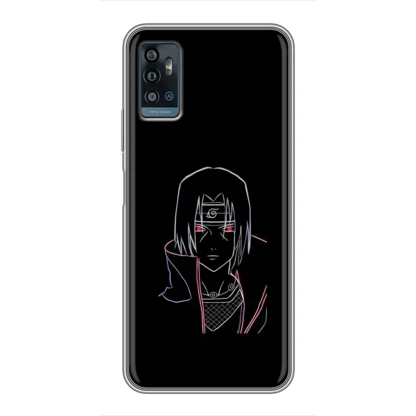 Чехол с принтом «силуэт Итачи» для ZTE Blade A71