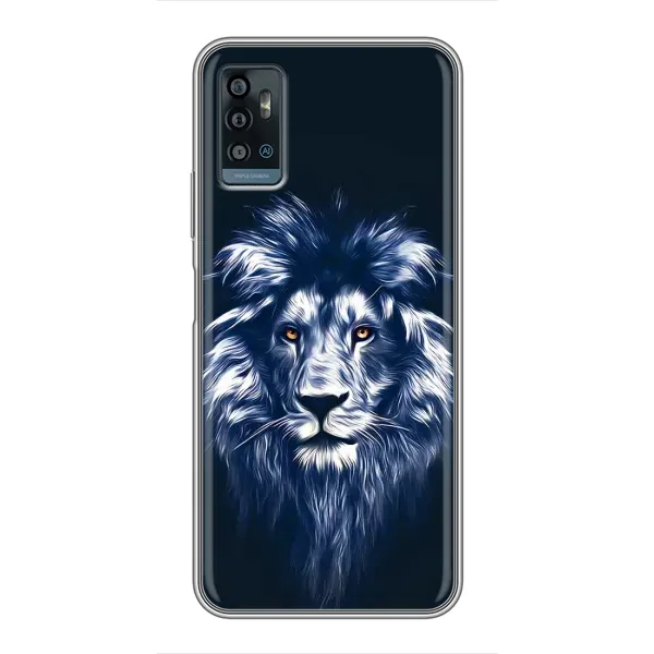 Чохол з принтом «Синій Лев» для ZTE Blade A71