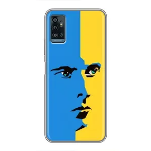 Украинские Чехлы для ZTE Blade A71 с картинкой УПА (AlphaPrint) (Степан Бандера)