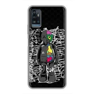 Чохли для ZTE Blade A71 - Bearbrick Louis Vuitton (PREMIUMPrint) (Стиль Bearbrick)