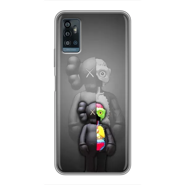 Чохол з принтом «Тіло Bearbrick» для ZTE Blade A71