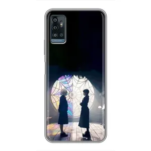 Чохли Венсдей на ZTE Blade A71 Уенсдей (AlphaPrint) (Венздей та Інід)
