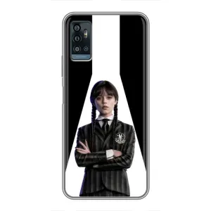 Чохли Венсдей на ZTE Blade A71 Уенсдей (AlphaPrint) (W-Wednesday)