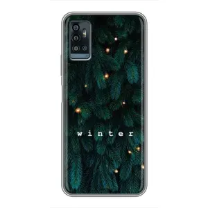 Новорічні, Святкові Чохли для ZTE Blade A71 - 2024 год (Winter)