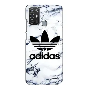 Чохли Адидас для ZTE Blade A72 (AlphaPrint) (Адідас на мраморі)