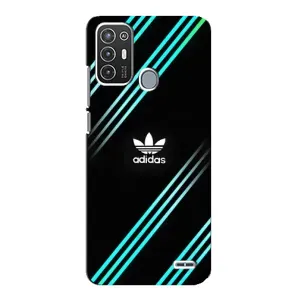 Чохли Адидас для ZTE Blade A72 (AlphaPrint) (Адідас з полосами)