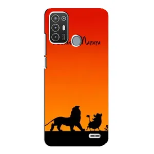 Чохол Король лев на ZTE Blade А72