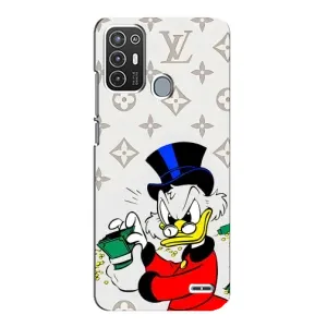 Чехли для ZTE Blade A72 - Скрудж МакДак Louis Vuitton (PREMIUMPrint) (Бакси Скрудж)