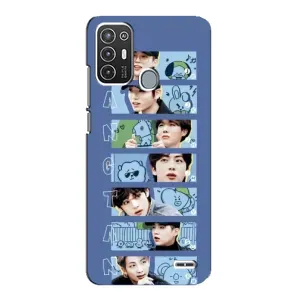 Чохли BTS для ZTE Blade A72 (AlphaPrint) (Bangtan)