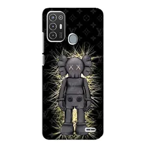 Чохли для ZTE Blade A72 - Bearbrick Louis Vuitton (PREMIUMPrint) (Bearbrick LV)