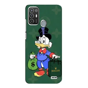 Чехли для ZTE Blade A72 - Скрудж МакДак Louis Vuitton (PREMIUMPrint) (Богата Утка)