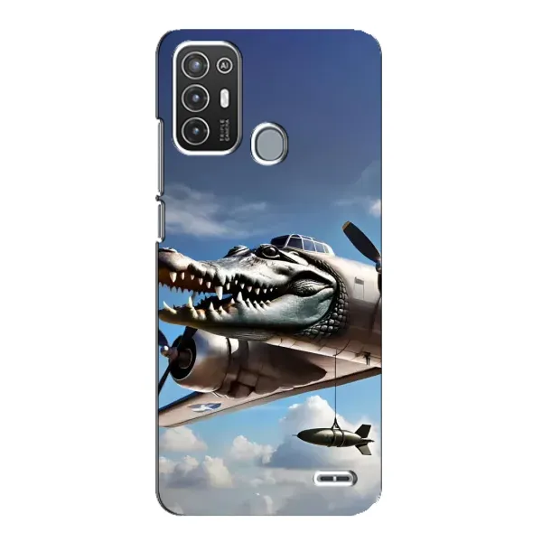 Чехол с принтом «Бомбардиро крокодило» для ZTE Blade A72