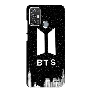 Чохли BTS для ZTE Blade A72 (AlphaPrint) (БТС Лого)