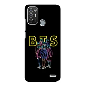 Чохли BTS для ZTE Blade A72 (AlphaPrint) (BTS стайл)