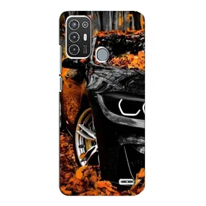 Чохли з Машинами на ZTE Blade А72 (VPrint) (Чорна Машина)