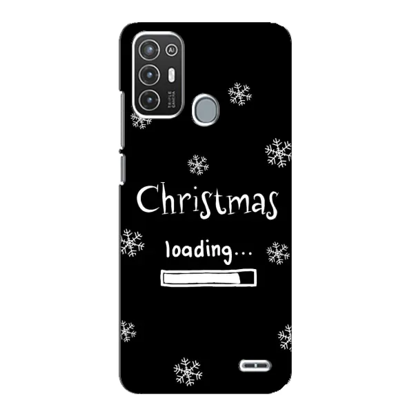 Чохол з принтом «Christmas loading» для ZTE Blade A72 Чохол з принтом «Christmas loading» для ZTE Blade A72