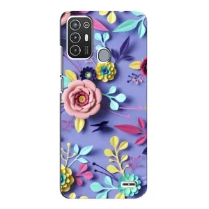 Чохли з квітами для ZTE Blade A72 (VPrint) (Дизайн квітів)